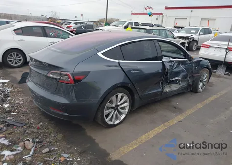 2018 Tesla Model 3 Long Range/Mid Range from USA, damaged, VIN 5YJ3E1EA6JF007849